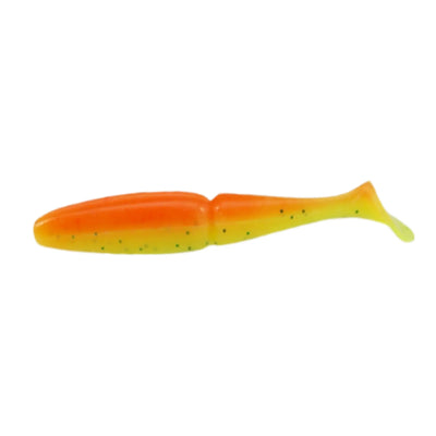 50mm soft fishing lure orange 
