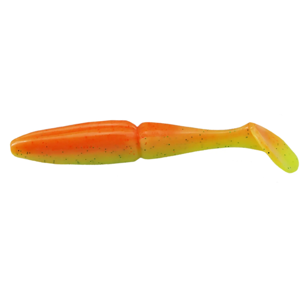 Orange shad bait 4inch for largermouth bass fishing