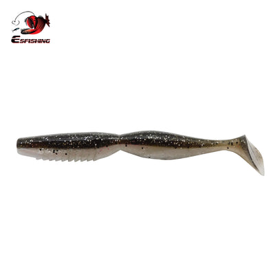 ESFISHING Spiner Shad Soft plastic bait 4inch 5inch Swimbaits