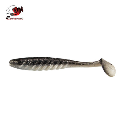ESFISHING Ripple Shad Soft lure 100mm 125mm Paddle Tail Swimbait