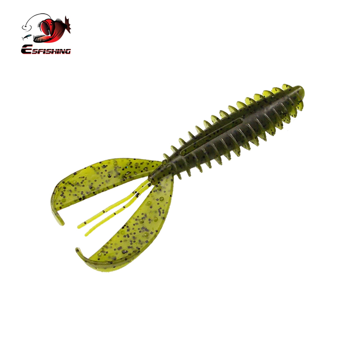 soft plastic craw for Texas rig watermelon