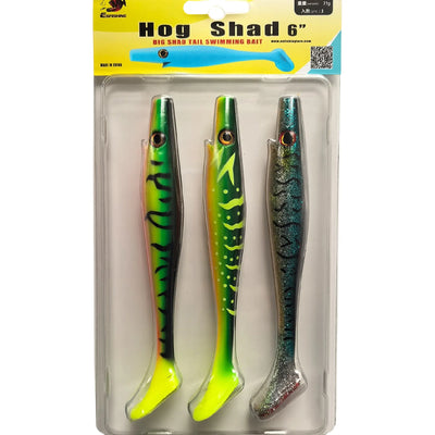 Mixing package soft lure swimbait