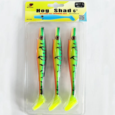 blister pack pig shad soft lure