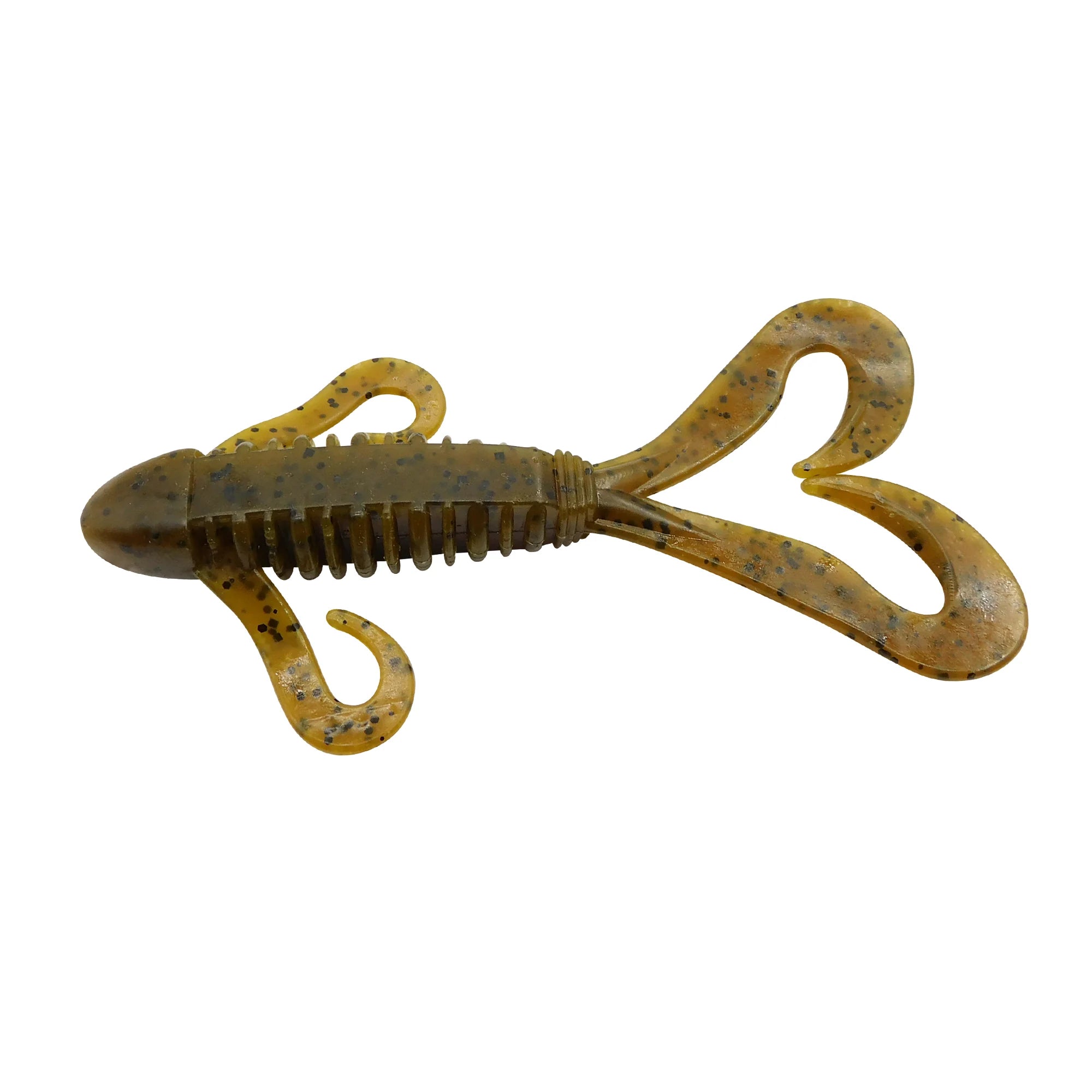 Pumpkin orange bass swimbait fishing