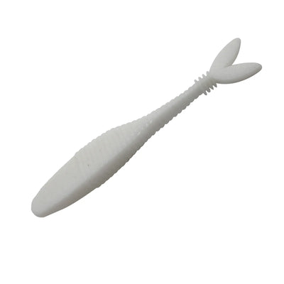 10PCS Flat Fork Tail Fishing lure 70mm
