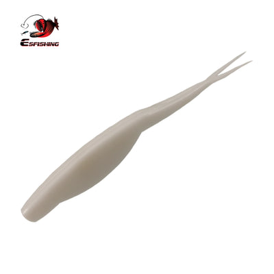 12 leurres souples Super Fluke 120 mm pour achigan