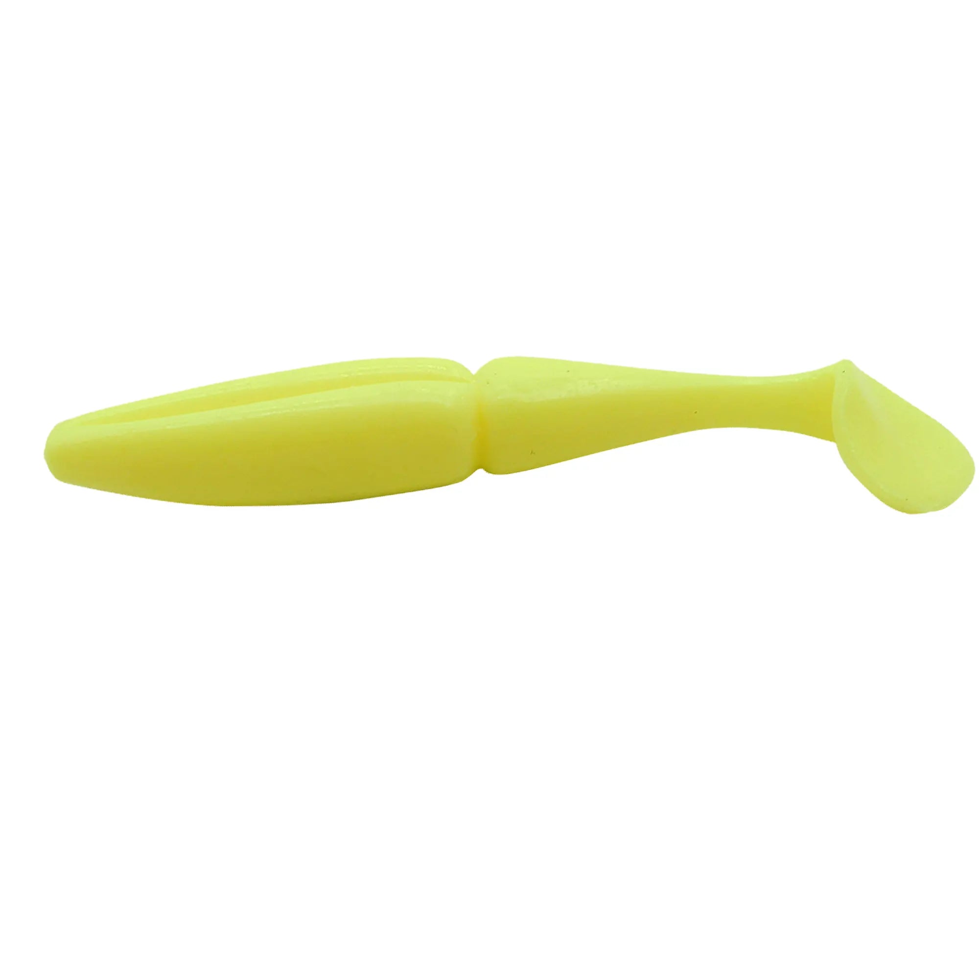 yellow fishing lure soft bait 100mm 