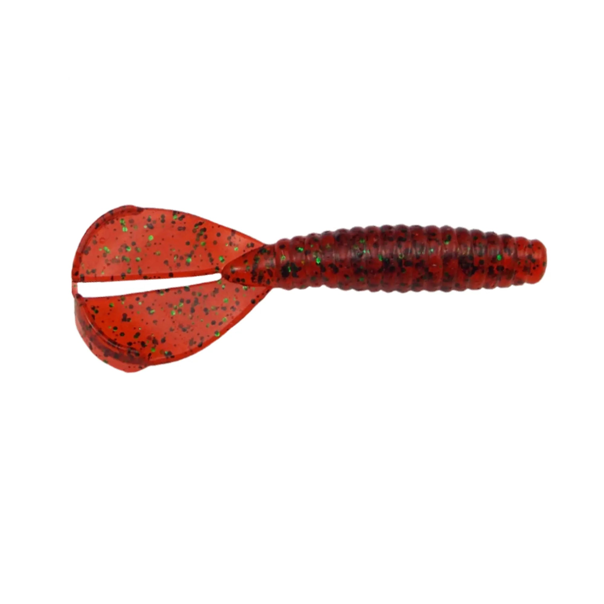 Red Soft plastic bait for bass fishing