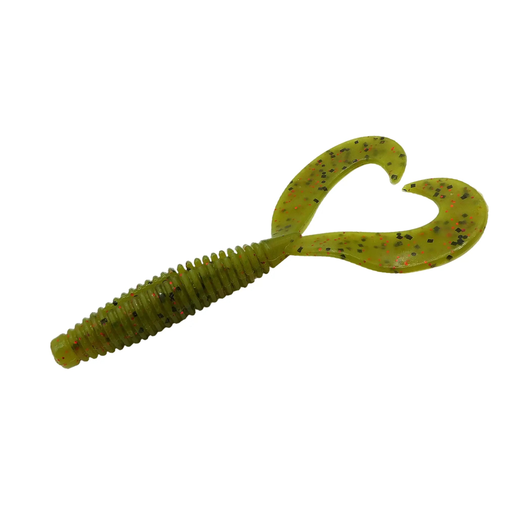 Watermelon red Twin tail grub lure