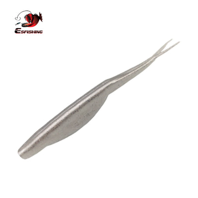 12 leurres souples Super Fluke 120 mm pour achigan
