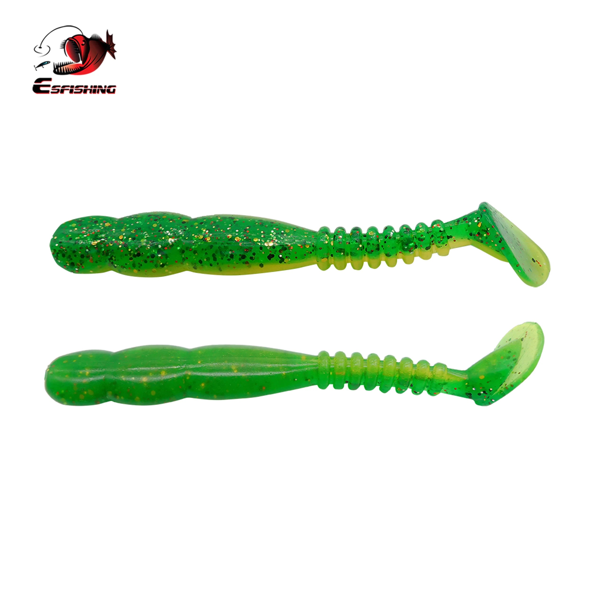 ESFISHING Fishing Bait Rock Shiner 95mm 115mm For Pike Bass Fishing 6pcs