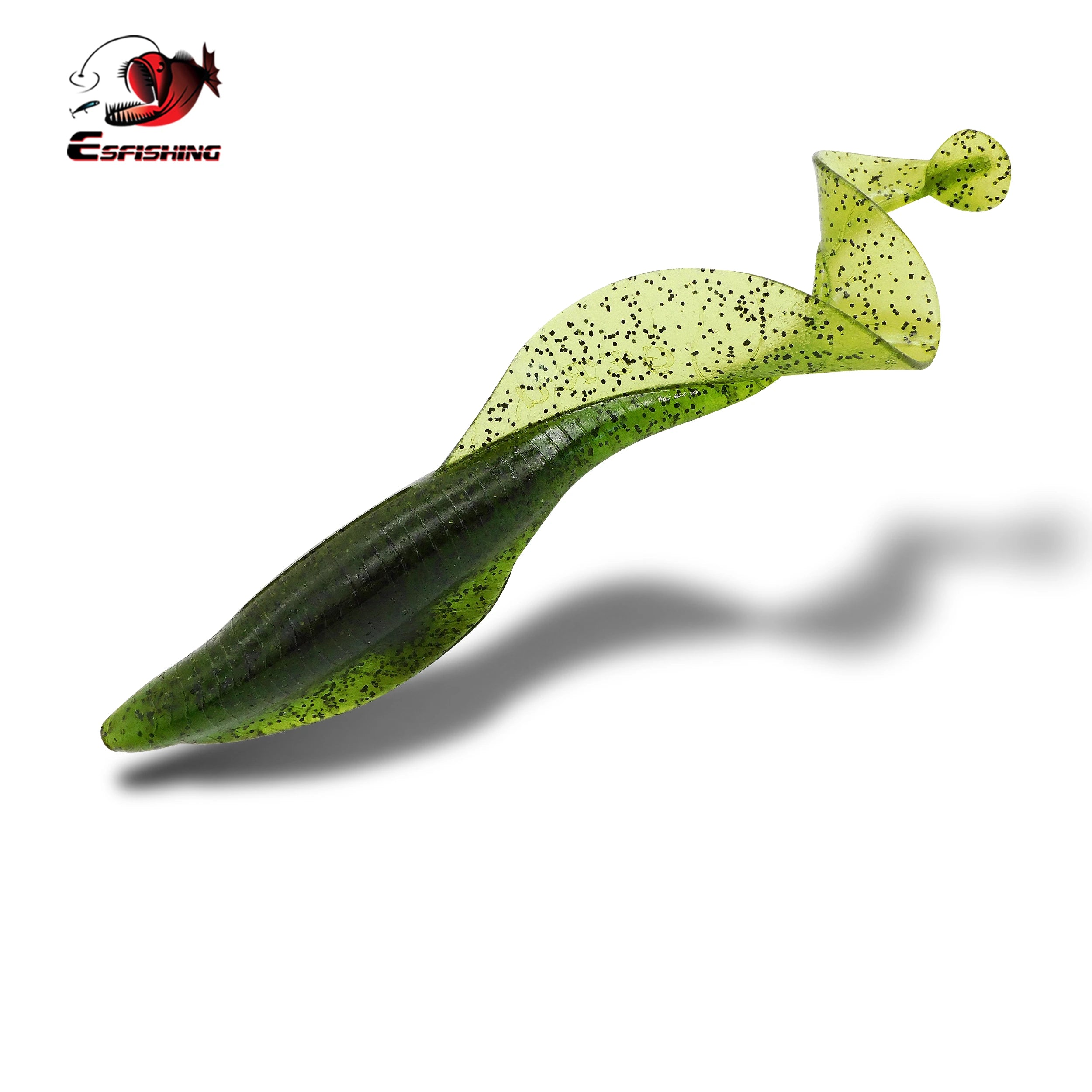 ESFishing Dragon Grub 150mm Heavy Duty Swimbaits for Trophy Bass, Pike, Walleye & Muskie